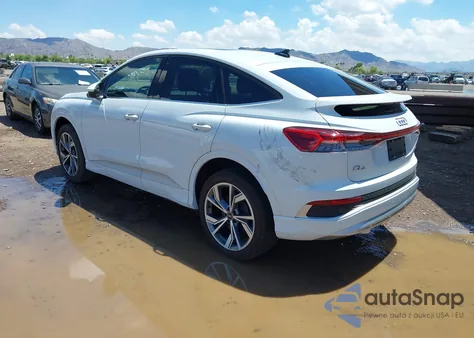 2023 Audi Q4 Sportback E-Tron Premium 50 Quattro из США, поврежденный, VIN WA122BFZ6PP076595